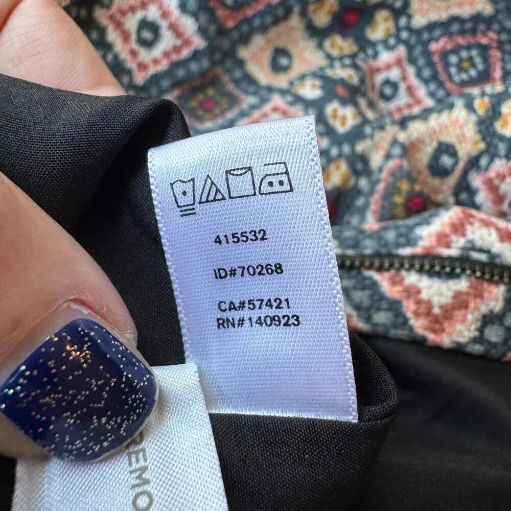 Ann Taylor LOFT Tapestry Pattern Skirt Size 2